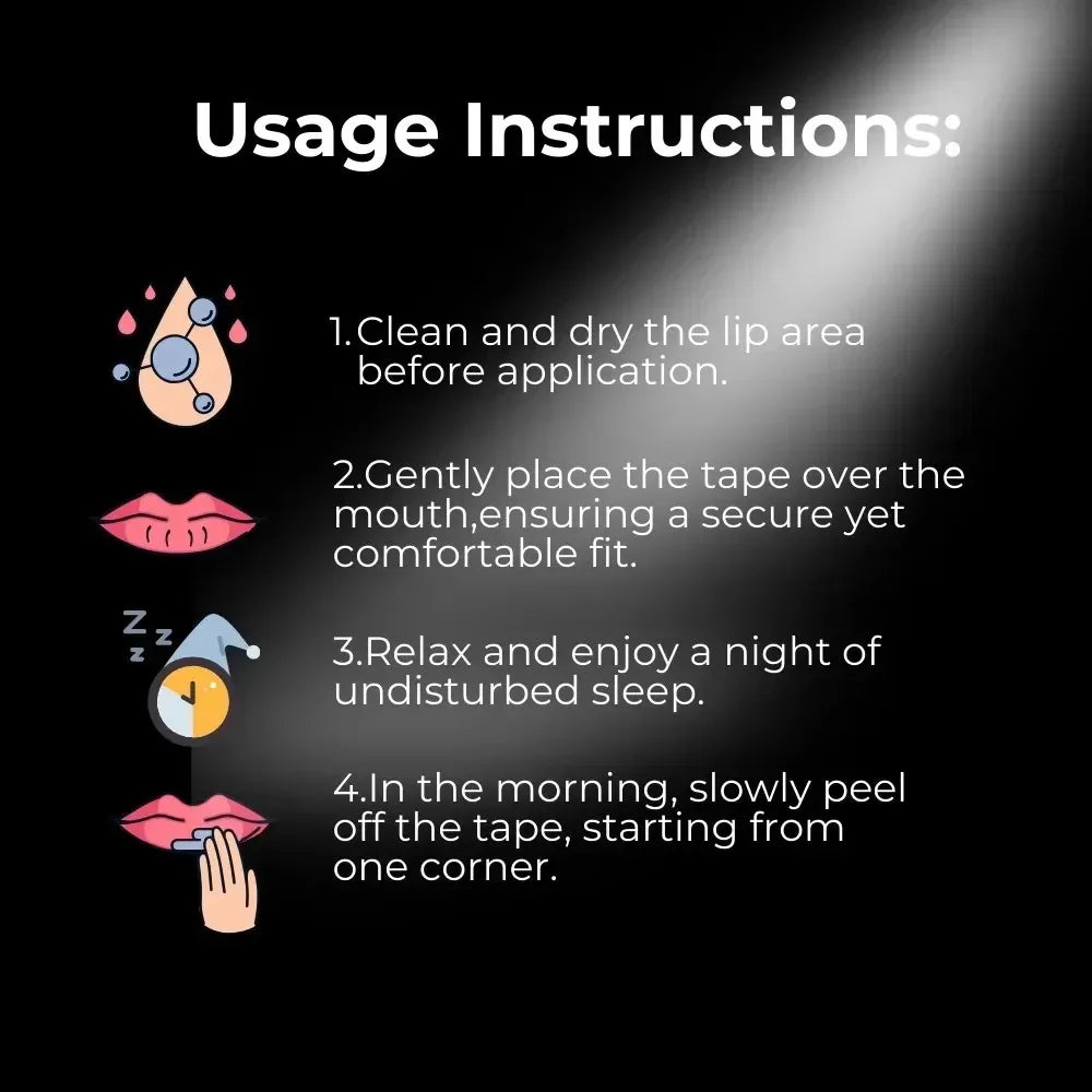 Wellora Sleep Mouth Tape — Medical Grade, 30/60/90 Pack