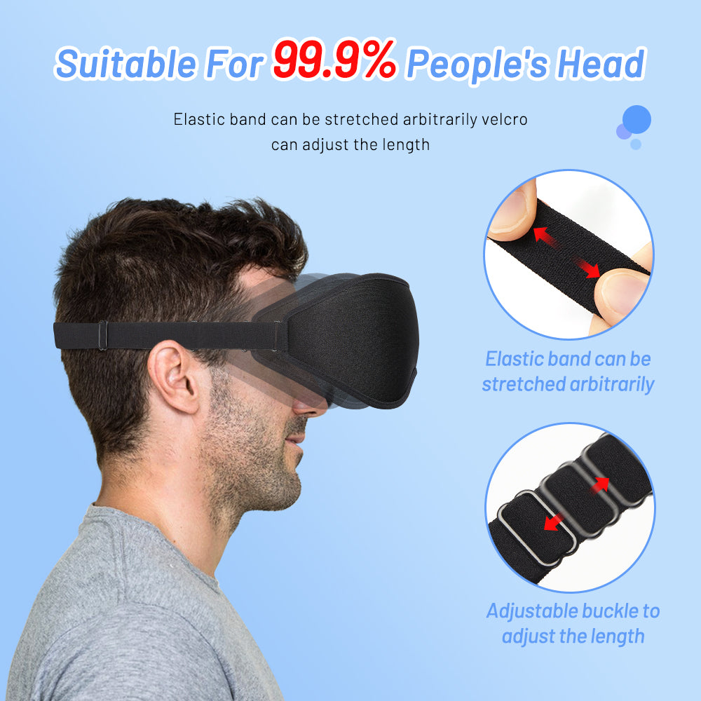 Wellora 3D Memory Foam Sleep Mask